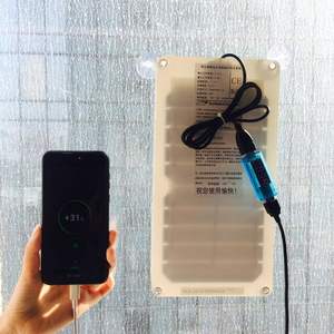Di alta qualità <span class=keywords><strong>5W</strong></span> 10W piccolo pannello solare portatile pannelli solari 10W 20W pannello solare caricatore con porta USB carica Mobile facilmente - Product Image 2