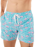 Shorts de plage décontractés pour hommes grande taille, séchage rapide, écologiques, en polyester et élasthanne, imprimés lettres, fruits et animaux, pour le surf