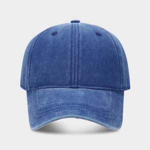 Vente en gros en stock casquettes de baseball en coton lavé de haute qualité chapeaux personnalisés réglables casquette de baseball brodée 3D pour hommes - Product Image 5