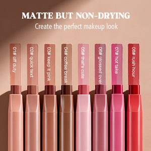 <span class=keywords><strong>Crayon</strong></span> à <span class=keywords><strong>lèvres</strong></span> mat sans logo, best-seller, multifonctionnel, <span class=keywords><strong>crayon</strong></span> contouring pour les yeux, couleur intense, hydratant, brillant, 2-en-1 - Product Image 1