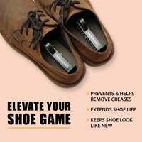 Paire de formes à chaussures ajustables premium Shoe Mistri pour baskets, mocassins et chaussures habillées – Anti-plis et maintien de la forme