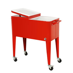 Carrito Enfriador de Bebidas para Patio de 80QT, Carrito Enfriador de Vino, <span class=keywords><strong>Amazon</strong></span> - Product Image 6