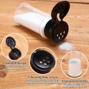 Wholesale 125ml PET Seasoning Bottle, Plastic <b>Spice</b> <b>Jar</b> - Product Image 3