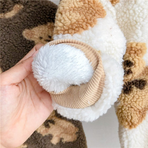 Mameluco personalizado para bebé recién nacido de estilo de invierno Ropa cálida para bebé con cierre de cremallera Suministro ODM - Product Image 3