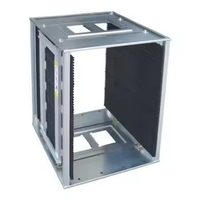 SMT réglable antistatique en acier inoxydable aluminium métal plastique ESD porte-revues PCB support de stockage