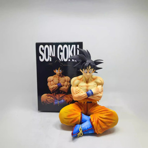 DBZ <span class=keywords><strong>Super</strong></span> <span class=keywords><strong>Saiyan</strong></span> Dragon Anime PVC Sitting Posture PVC Model Action Figure Toy Anime Figure Cartoon-Character Son <span class=keywords><strong>Goku</strong></span> Figure - Product Image 5