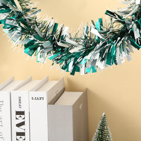 Nouvelle conception, vente en gros, décoration de Noël colorée, guirlande de paillettes de Noël, ruban de décoration de fête