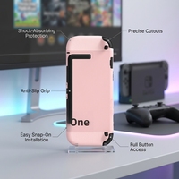 Étui de protection pour PC, design divisé, moulage fidèle à l'appareil, respectueux de l'environnement, certifié RoHS, finition par pulvérisation effet peau, Nintendo Switch