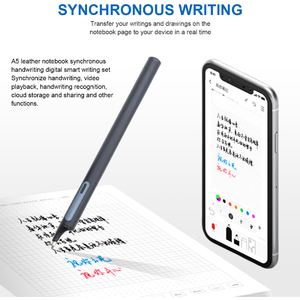 Akıllı Dijital Yazı Kalemi A5 Defter Hediye Seti Bluetooth Nokta Matris Elektronik Kalem Akıllı Senkronizasyon - Product Image 5