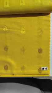 Tissu à paillettes à grille jaune de qualité supérieure pour robes de déclaration élégantes étincelantes pour vêtements de mode et décoration intérieure - Product Image 2