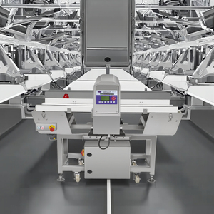 Détecteur de métaux numérique haute précision pour l'industrie alimentaire, corps en acier inoxydable, alarme acoustique et optique - Product Image 5