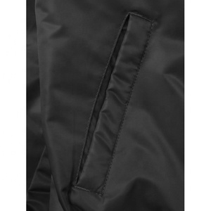 Veste bomber réversible en satin noir écologique personnalisée pour hommes et femmes, style universitaire, baseball, école, collège, PIHA SPORTS - Product Image 6