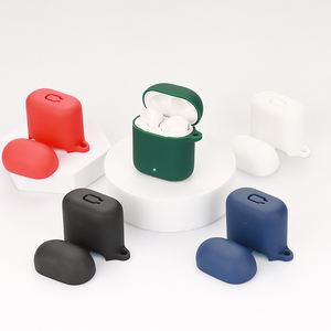 Funda protectora de goma de silicona personalizable para <span class=keywords><strong>Baseus</strong></span> w09, accesorios para auriculares inalámbricos, funda para <span class=keywords><strong>airpods</strong></span> - Product Image 6