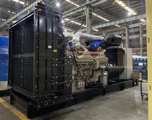 Generador Diésel Cummins Trifásico de Reserva de 2500kW QSK78-G7, Planta de Energía Diésel Refrigerada por Agua con Contenedor Personalizado - Product Image 1