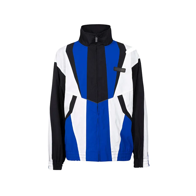 Veste Bomber Coupe-Vent Décontractée Vente en Gros Mode pour Hommes de Haute Qualité Full Zip Nouveau Stand Woven 100% Polyester Varsity Jacket