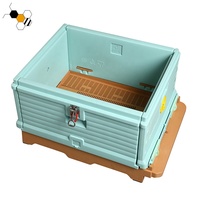 Nouvelle ruche à abeilles Langstroth en plastique à 10 cadres, isolée en HDPE, à 2 couches