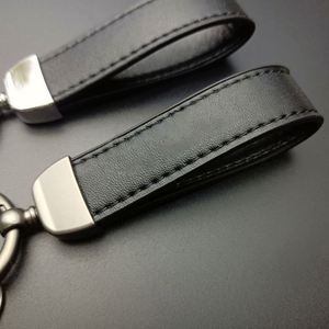 พวงกุญแจรถยนต์ แฟชั่นเรียบง่าย ของขวัญ พวงกุญแจขนสัตว์/หนังกลับ ป้องกันการสูญหาย สั่งทำโลโก้ได้ ขายส่งจากโรงงานโดยตรง พวงกุญแจโลหะ - Product Image 5