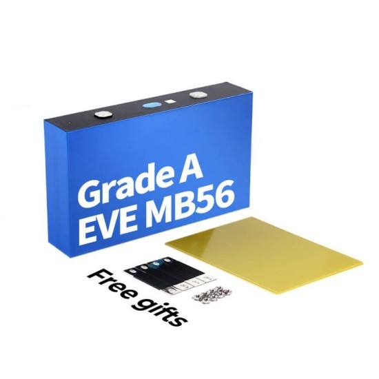 Solar Energy Storage Battery EVE MB56 8000 Cycles 3.2V 628Ah Big Capacity 680ah Lithium Iron Phosphate Cells for Battery Packs