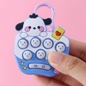 Cross-Border Mini Handheld Plastic <strong>Game</strong> Console Cartoon Pattern Whack-A-Mole <strong>Electronic</strong> Light-Up Stress Relief Toy Small - Product Image 2