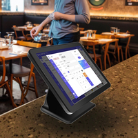 Terminal de cajero de sistema POS todo en uno de 17 pulgadas con software de facturación, impresora térmica, escáner de código de barras para operaciones de punto de venta