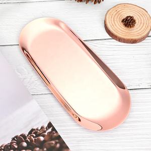 Bán Sỉ Khay Đựng Nến Hình Bầu Dục Nhiều Màu Bằng Thép Không Gỉ - Product Image 3