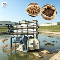 Nouvelle machine à granulés à anneau haute capacité Snowy Owl pour aliments pour poissons 5-10TPH, matrice résistante à l'usure, fonctionnement silencieux, économie d'énergie