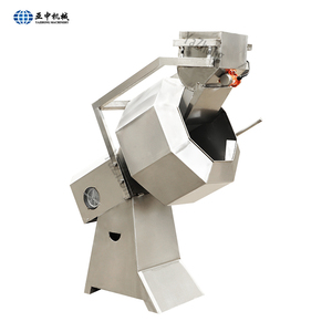 Trống chiên thực phẩm khoai tây chiên đồ ăn nhẹ gia vị máy/bát giác đậu phộng hương liệu Lớp Phủ máy - Product Image 2