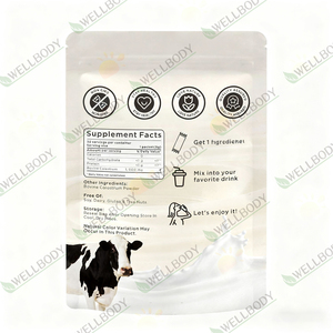 חלב collostrum wagandha תוספי מזון <span class=keywords><strong>igg</strong></span> גבוהים 10% 20% 25% 50% צמחי צמחי שומן בובין אבקת שומן - Product Image 6