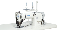 Machine à coudre industrielle Jukis MH 486-5 Singer Needle Double Chainstitch Bottom and Variable Top-feed d'occasion