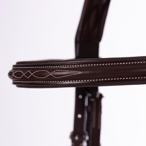 Brida Profesional para Caballo en Cuero Genuino de Alta Calidad, Color Personalizado, Logotipo Personalizado, Tamaños Personalizados, Precios al por Mayor - Product Image 3
