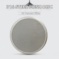Paket Saringan Kawat Logam Stainless Steel Berkualitas Tinggi 201/304/316 untuk Ekstruder Plastik