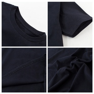 Ingrosso <span class=keywords><strong>t</strong></span>-<span class=keywords><strong>Shirt</strong></span> da ragazzo in cotone 100% in bianco di alta qualità con stampa semplice Logo Plus Size da uomo con <span class=keywords><strong>t</strong></span>-<span class=keywords><strong>Shirt</strong></span> in bianco - Product Image 3