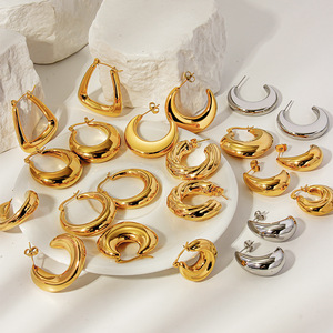 Boyi Chấ<span class=keywords><strong>t</strong></span> Lượng Cao Mạ Vàng Thé<span class=keywords><strong>p</strong></span> Không Gỉ Đồ Trang Sức Không Gây Dị Ứng Hình Học Dangle Ngọc Trai Zircon Bông Tai Hợ<span class=keywords><strong>p</strong></span> Thời Trang Quà <span class=keywords><strong>T</strong></span>ặng - Product Image 1