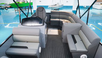 Kinocean 16ft Luxury Bass Pro Pontoon Boat Pontoon House bateau de pêche avec réfrigérateur à vendre