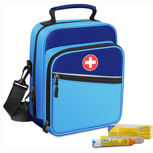 Bolsa Térmica para Medicamentos Esenciales para Alergias, Medicamentos de Viaje, Suministros para la Diabetes, Bolsa Organizadora, Estuche Refrigerador para Insulina - Product Image 1