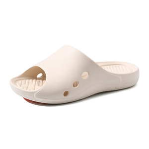 Guru Women's Summer <b>Flip</b> <b>Flops</b> EVA Non Slip Thick Sole Height Increasing Beach Sandals Milky <b>White</b> Fish Mouth Design - Product Image 5