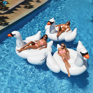 Flotador de piscina inflable gigante de 150cm barato, anillo de natación rosa para montar, juguetes de fiesta de agua para adultos y niños - Product Image 5