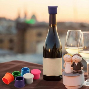 Tapón <span class=keywords><strong>de</strong></span> Silicona Individual <span class=keywords><strong>para</strong></span> <span class=keywords><strong>Botellas</strong></span> <span class=keywords><strong>de</strong></span> <span class=keywords><strong>Vino</strong></span>, Sellador Hermético Reutilizable <span class=keywords><strong>para</strong></span> <span class=keywords><strong>Vino</strong></span>, Cerveza y Refrescos, Tamaño Universal 1.2-1.4 Pulgadas, Libre <span class=keywords><strong>de</strong></span> BPA - Product Image 6