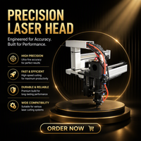Machine de découpe laser CO2 SUDA série SL, structure industrielle robuste, configurée avec un rail linéaire Smg