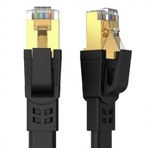 <span class=keywords><strong>Cable</strong></span> <span class=keywords><strong>Ethernet</strong></span> CAT8 de <span class=keywords><strong>25</strong></span> pies, alta velocidad, resistente, 40 Gbps, 2000 Mhz, conector RJ45 chapado en oro para módem, enrutador, interruptor, juegos - Product Image 1