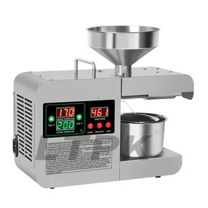 LT-X8S petite extraction commerciale cacahuète maison citrouille palmier tournesol graine noire olive Mini presse à huile froide Machine