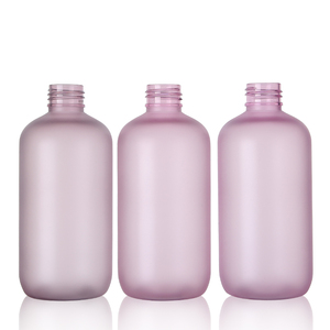 Botella Boston Redonda Mate de 500ml, 24mm, 410, Material PET, Vacía, para Cosméticos y Cuidado Facial, Venta al Por Mayor - Product Image 5