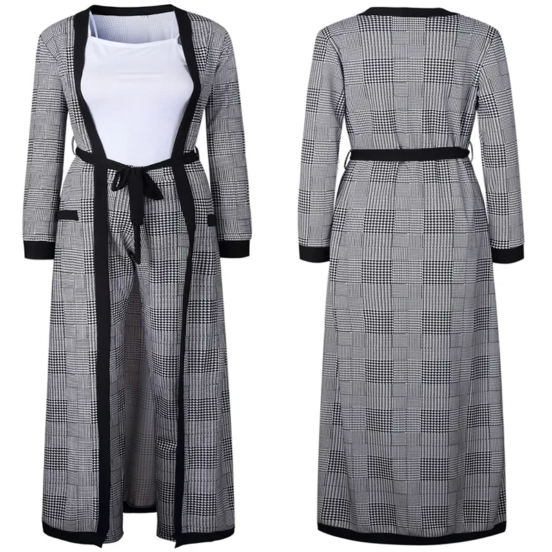 *GC-0013 2022 new Women 3 piece fashion hot sale long sleeve ladies formal suit woman suits lattice casual office business suit