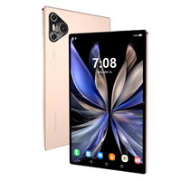 Nueva Tablet PC 5G de 10.1 Pulgadas con Android 12, MTK, 12 GB de RAM, 512 GB de ROM, para Estudio, Trabajo y Entretenimiento, con Funda con Teclado y Lápiz, Tipo Laptop