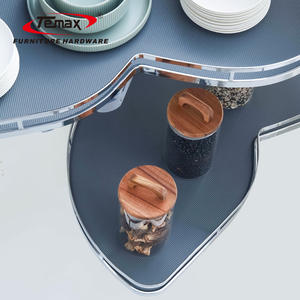 TEMAX DL180B Plateaux de <span class=keywords><strong>cuisine</strong></span> Swin Panier d'angle à fermeture en douceur Panier d'angle à balançoire pour meubles - Product Image 5