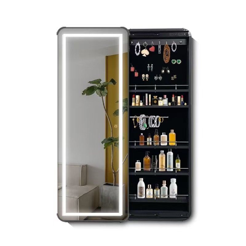 storage cabinet mirror for optician