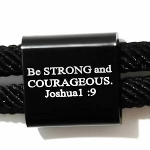 Braccialetto con Croce di Giuseppe 1:9, Gioiello Cristiano, Regalo Religioso, Bracciale Regolabile con Perline e Versetto Biblico - Product Image 6