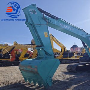 Excavatrice sur chenilles modèle Hitachi ZX200 2024 d'occasion bon marché populaire avec moteur 125kW poids en ordre de marche de 20.3 tonnes coût bas haute qualité - Product Image 6