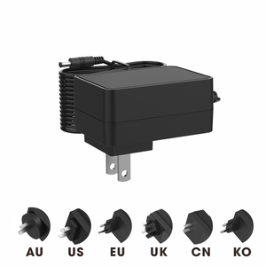 2 Pack Universal AC-DC Adapter QC2.0 PD3.1 QC3.0 Features CCTV Balun Power Supply 12V Travel Adapters <strong>UK</strong> US Plug Type Power - Product Image 3