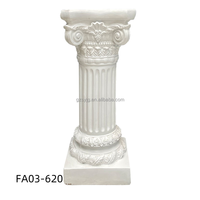 Colonne romaine artificielle moderne, clôture de jardin, pilier en pierre, décoration de sculpture pour mariage en plein air, cour, balcon